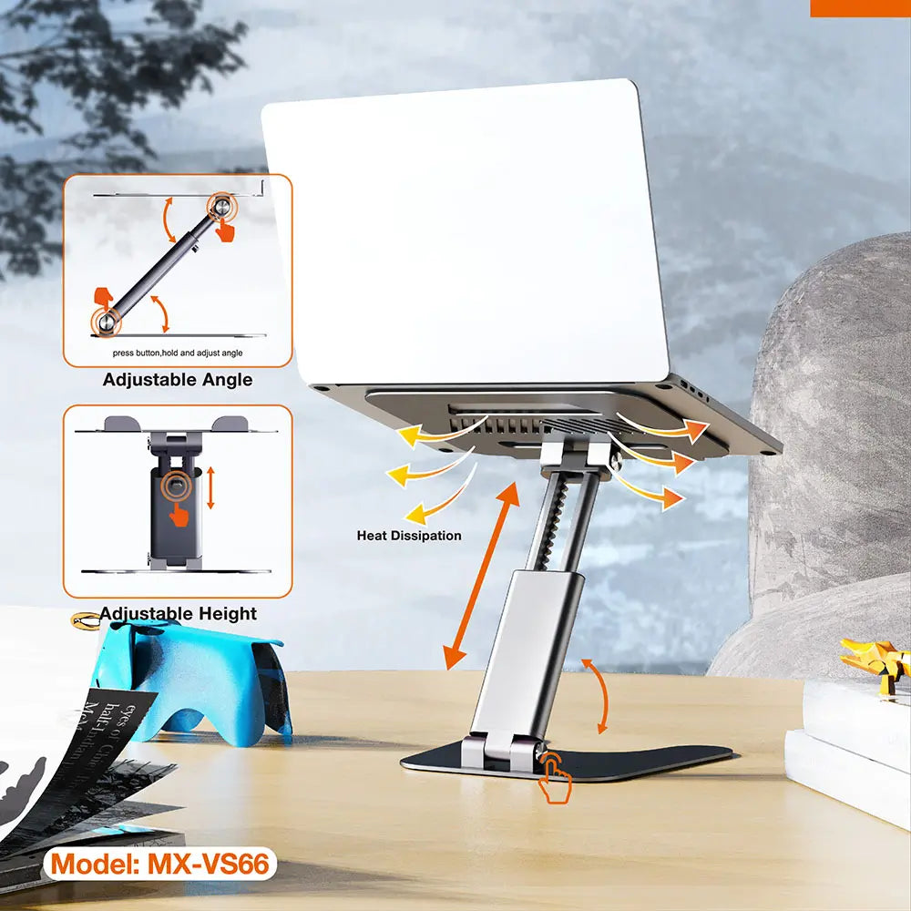 Moxom MX-VS66 Professional Laptop & Tablet Stand Moxom MX-VS66 Professional Laptop & Tablet Stand